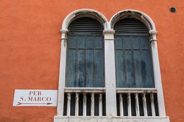 Direction Sign for San Marco in Venice