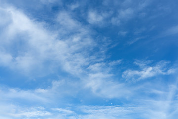 Cloud with blue sky in sunny day