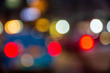 Bokeh blur color