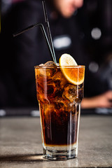 cocktail in the bar