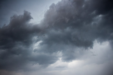 Storm clouds, dramatic sky, nature background