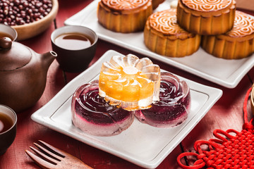 Mid Autumn Festival Chinese Traditional Pastry Mooncake