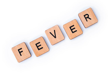 The word FEVER