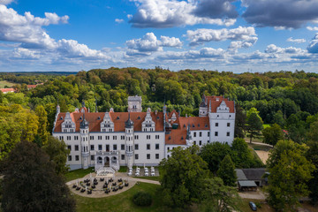 Obraz premium Schloss Boitzenburg in der Uckermark im Bundesland Brandenburg