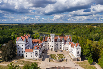 Fototapeta na wymiar Schloss Boitzenburg in der Uckermark, Deutschland