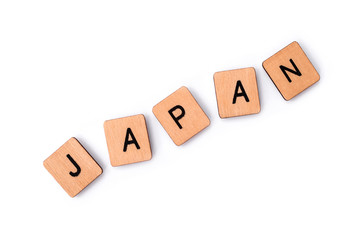 Obraz premium Słowo JAPONIA