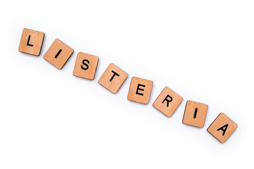 The word LISTERIA