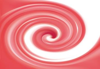 Abstract vector spiral background crimson colour