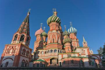 Fototapeta na wymiar St. Basil's Cathedral Moscow