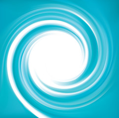 Obraz na płótnie Canvas Vector blue swirling backdrop