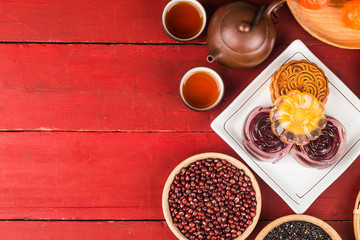 Mid Autumn Festival Chinese Traditional Pastry Mooncake