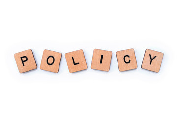 The word POLICY