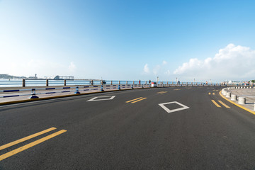 Coastal Highway in Qingdao May 4th Square, China