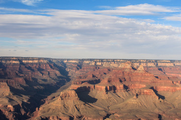 Scenic view of the canyons from from South Rim, Grand Canyon National Park, USA
