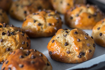 Brioches au chocolat