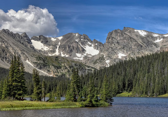Rocky Mountains Above Brainard Lake