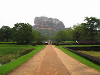 Ancient ruins, Sigiriya, Sri Lanka
