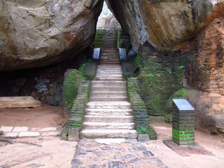 Ancient ruins, Sigiriya, Sri Lanka