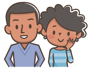 外国人　夫婦　黒人