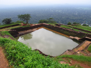 Ancient ruins, Sigiriya, Sri Lanka