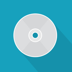 dvd or cd disc icon- vector illustration