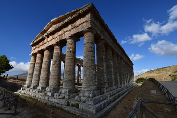Obraz premium segesta, tempio