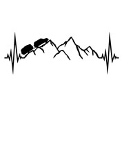 herzschlag frequenz puls gebirge berge wohnwagen geländewagen familie camping anhänger unterwegs reisen urlaub ferien fahren auto roadtrip spaß hobby liebe leben straße schlafen