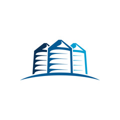 bulk silos logo blue white © Payz