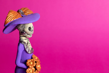 Mexican Catrina doll for Day of the Dead