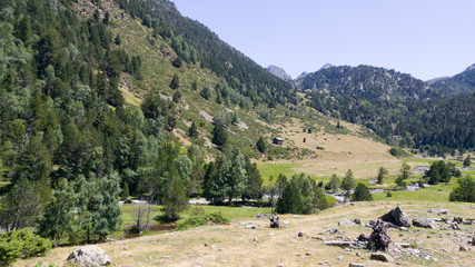 Mountains landscape in summertime