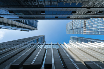 The skyscraper is in qingdao China