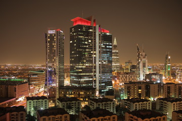 Naklejka premium riyadh cityscape