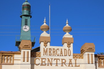 Market central in Pelotas, Brasil
