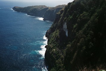 the cliffs