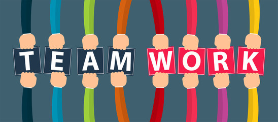 Hands Connecting Concept,Group of Holding handle show teamwork summit workers are meeting in the same power room.