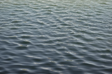 Ripples on water surface