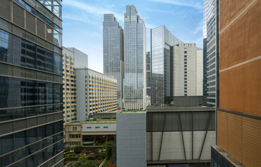 The skyscraper is in qingdao China