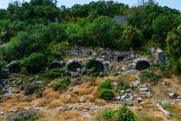Fototapeta na wymiar Termessos Ancient City