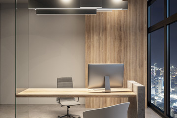 Bright office interior