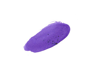 Bright watercolor blot. Yellow, red, green and blue colors.