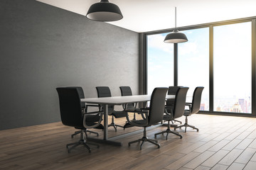 Modern meeting room interior
