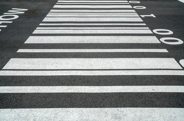 Bituminous Highway with Bar Code