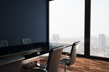 Modern conference room interior