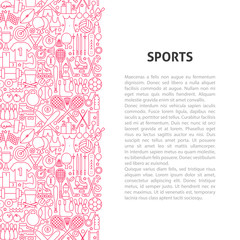 Sports Line Pattern Concept