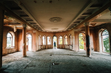 Abandoned Soviet Sanatorium, Tskaltubo, Georgia
