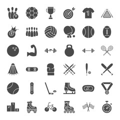Sport Solid Web Icons