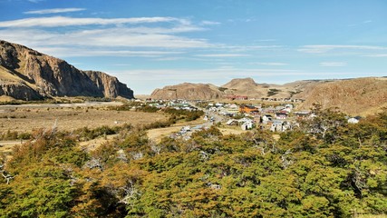 A small town in Argentine Patagonia