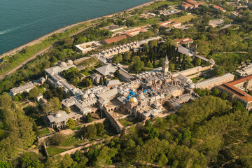 Topkapi Palace, from above, Istanbul, Turkey