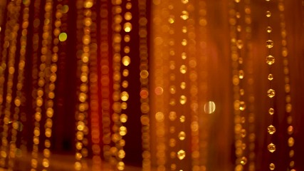 Suspended beads of light - with sparkle light leaks and flares. Good to fashion, catwalk looks etc