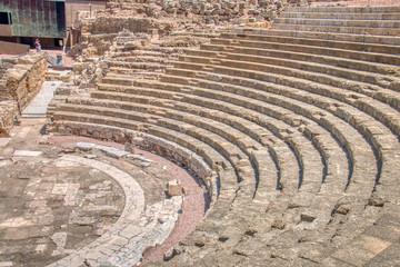 The Roman theater in Malaga is the archaeological remains of the ancient Malacca theater and the main preserved vestige of the Roman presence in Malaga. 